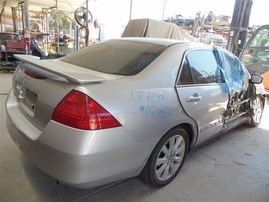 2007 Honda Accord SE Silver Sedan 3.0L AT #A24936